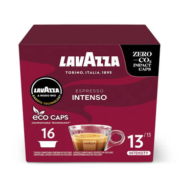 Lavazza A modo mio compostable Intenso Coffee Capsules 16 par pack