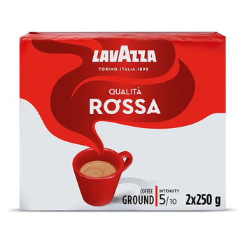 Lavazza Qualita Rossa Ground Coffee 2 x 250G