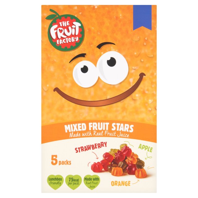 The Fruit Factory Fruit Stars 5 x 20g