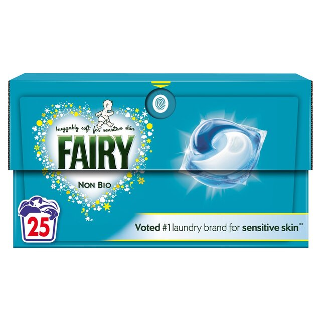 Fairy Non Bio Pods Washing Capsules For Sensitive Skin 25 per pack