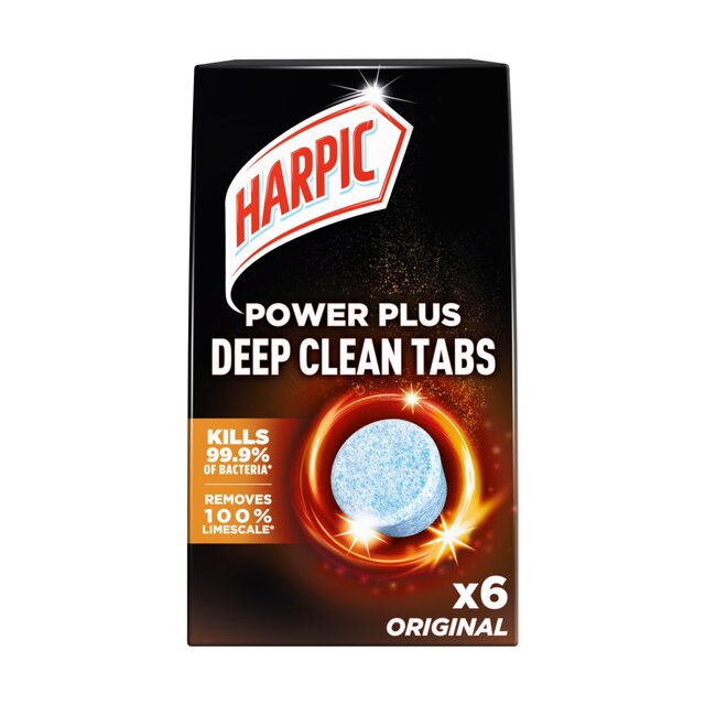 Power Harpic Plus comprimés de nettoyeur de toilette 8 x 25g