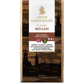 Café de filtro molido Tueste Medio Classic Mellanrost 500g 