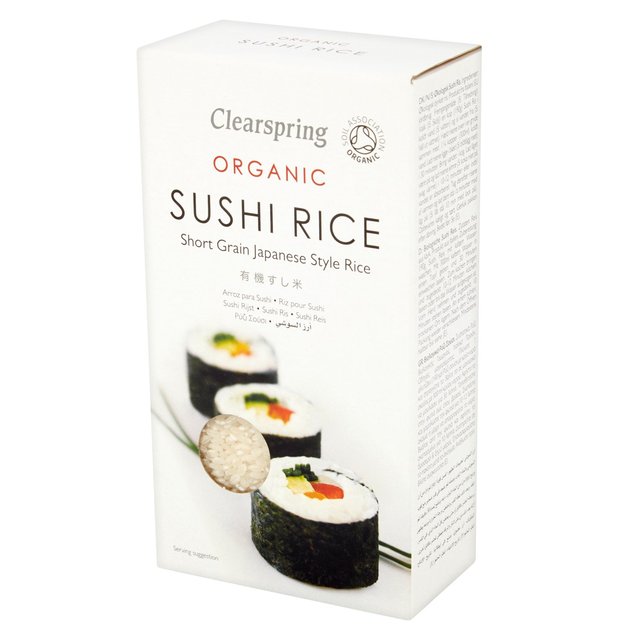 Arroz de sushi orgánico Clearspring 500g 