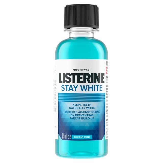 Listerine Arctic Mint Stay White Antibacterial Antibacterial Butwash 95ml