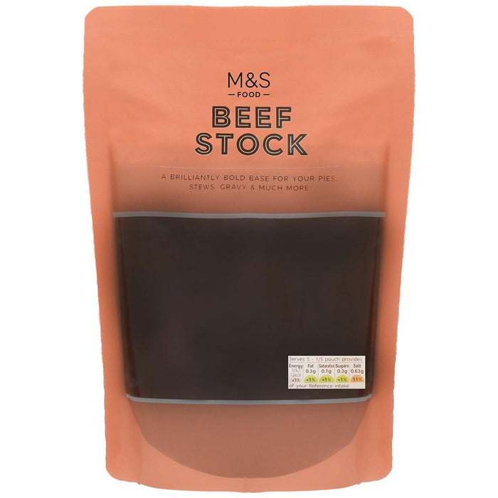 Kochen Sie mit M & S Beef Stock 500 ml